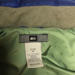 REI Jackets & Coats - REI down puffer vest 2T REI Jackets & Coats - REI down puffer vest 2T